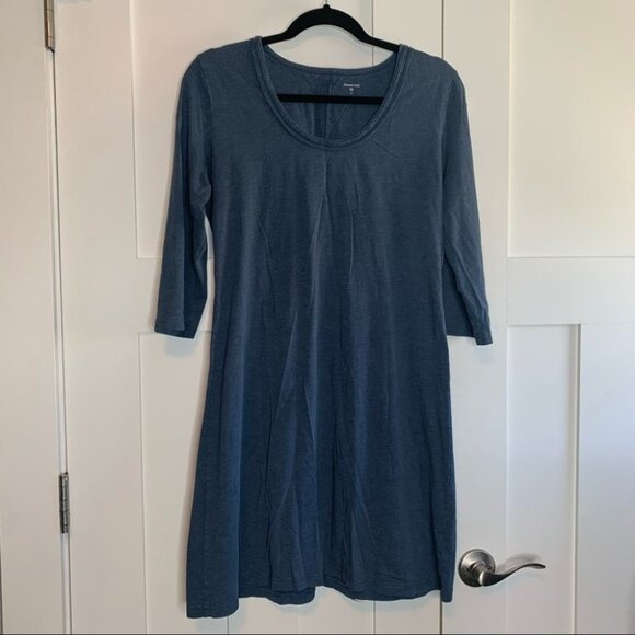Garnet Hill Blue Dress Size Small - Picture 1 of 11